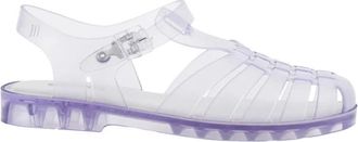 Melissa Flat Sandals, female, White, Size: 8 US White Sandals Possession AD