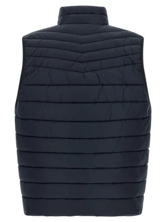 HUGO BOSS Quilted Padded Vest - Navy