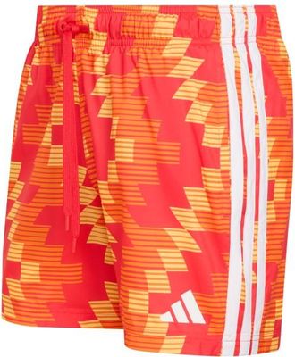 adidas Football Inspired Graphic AOP 5 Shorts Badehose f&uuml;r Herren | rot