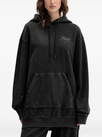 HUGO BOSS Hoodie met logo - Zwart