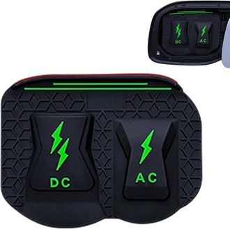 OEM Funda Protectora De Silicona Impermeable Para El Puerto De Carga Del Cargador Coche El&eacute;ctrico, Funda Prueba Polvo Cargador Veh&iacute;culos El&eacute;ctricos