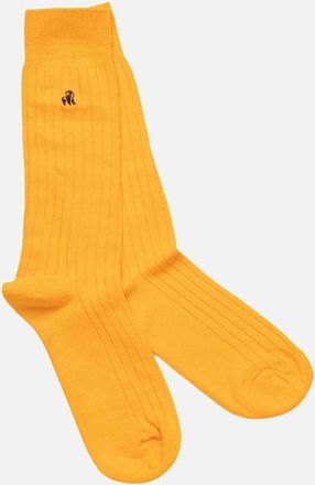 Swole Panda Mens Swole Panda Bamboo Socks Yellow - Size: 7/7.5/8/8.5/9/9.5/10/10.5/11