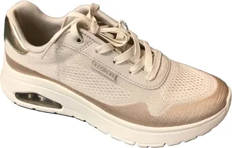 Skechers Womens Uno Flex-Elevatin Sneaker In Natural