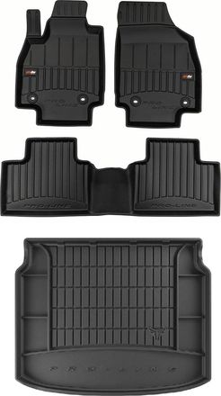 OEM Juego 3d De Alfombrillas De Goma Y Alfombrilla Para Maletero Mg Zs 2 Hybrid + Desde 2024