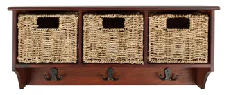 Safavieh Muebles de almacenaje de madera cereza