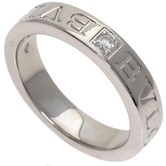 Bulgari White Gold (18K) Band Ring (Pre-Owned)