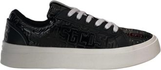 GCDS Zwarte lage sneakers - Dames - Sneakers - Zwart - 37 EU - Schoenen