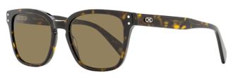 Ferragamo Ferragamo Mens Square Keyhole Sunglasses SF1040SCP 240 Tortoise 55mm