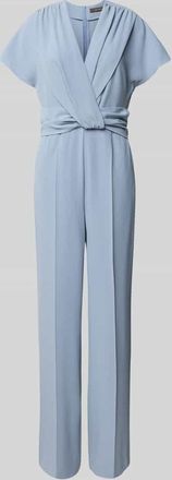 Vera Mont Jumpsuit mit Knotendetail in Hellblau, Gr&ouml;&szlig;e 36