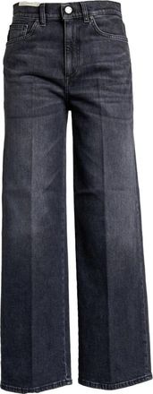 Pantaloni Torino Dames, Jeans, Zwart, Maat: W31 Katoen