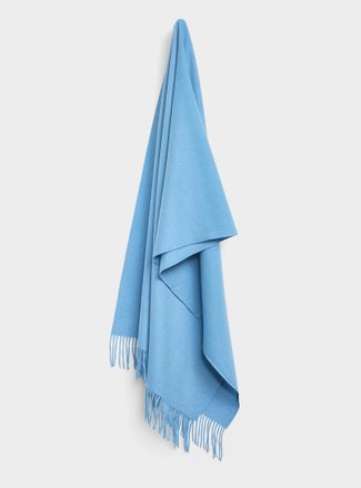 Simons Womens Ultra-soft solid fringed scarf
