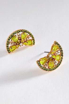 Loren Hope Lime Slice Post Earrings