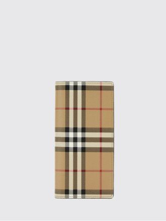 Burberry Vintage Check Coated Cotton Continental Wallet