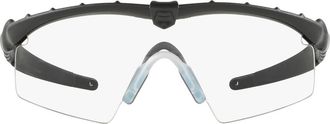 Oakley M Frame 2.0 Strike 130mm Semi Rimless Rectangular Sunglasses in Matte Black at Nordstrom