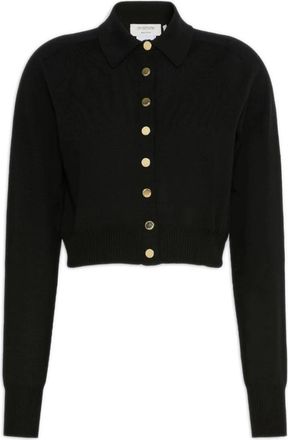 Sportmax Vertigo Top - Dames - Vesten - Zwart - L - Wol - Truien & Vesten