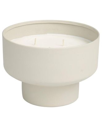 CosmoLiving by Cosmopolitan Cosmoliving By Cosmopolitan White Wax White Sage Scented Matte 50Oz 3 Wick Candle