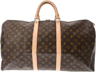 Louis Vuitton Brown Monogram Boston Bag (Pre-Owned)