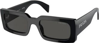 Prada PR A07S Zonnebril - unisex - Accessoires - Zwart - Maat: 52 MM Polyamide