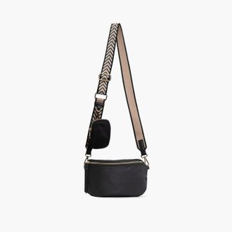 Like Dreams Womens Sasha Fanny Crossbody Bag In Black
