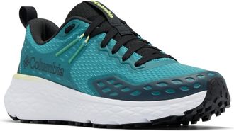 Columbia Womens Konos TRS Running Shoe, Teal/Spring Yellow, 7.5 UK