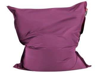 Beliani Puf coj&iacute;n 300 l 140 cm 180 cm p&uacute;rpura