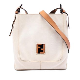 Fendi Pre-owned Fendi Canvas FF Crossbody Ladies 397FSVL8R9PIUO7C