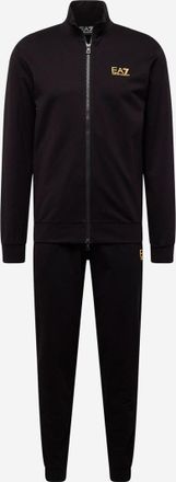 Emporio Armani Mens Emporio Armani Zip Tracksuit Black - Size X-Large