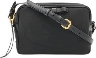 Prada Pre-owned Vintage Cross Body Bag - Dames - Vintage Schoudertas - Zwart - ONE Size - Leer - Vintage