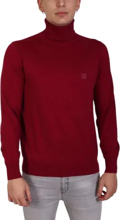 HUGO BOSS Uomo, Maglie, Rosso, M, new