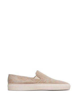 Common Projects Minimal Slip On Low Profile Suede