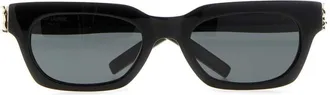 Saint Laurent Womens Ysl Sl M175 Sng Blackblackblack Occhiali Da Sole Exterior: Acetate Sunglasses