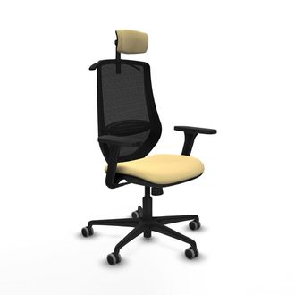 Piqueras y Crespo Piqueras Y Crespo Mardos Silla De Oficina Crema
