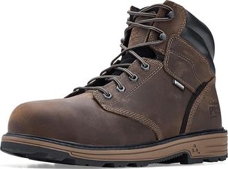 Timberland Titan Tasker 6 Inch Alloy Safety Toe Waterproof Industrial Work Boots Mens Shoes Dark Brown Full Grain : 7 E - Wide, Leather