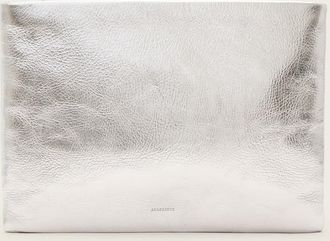 AllSaints Cow Leather Bettina Leather Clutch Bag, Size: One Size