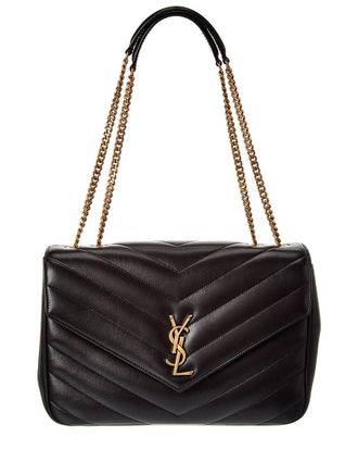 Saint Laurent Loulou Large Leather Shoulder Bag