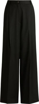 Kiton Dames, Broeken, Zwart, Maat: XS Wol