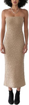 TROIS Chloe Dress In Beige
