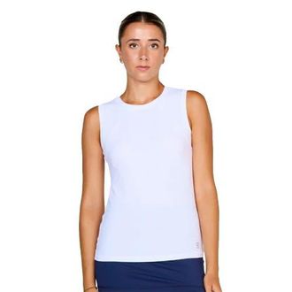 Sofibella UV Colors Womens Sleeveless Tennis Shirt in White at Nordstrom, Size X-Small