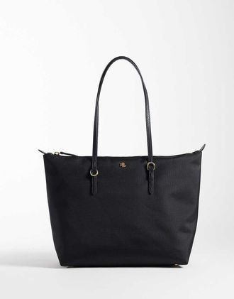 Ralph Lauren Keaton - Borsa in nylon nera-Nero