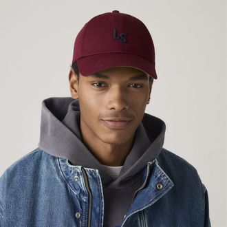 Levi's Monogram Cap - Mens - One Size - Purple / Tawny Port