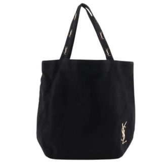 Saint Laurent Pre-owned Tote Bags, unisex, Black, Size: ONE SIZE Pre-owned Eco-bag Tote Bag