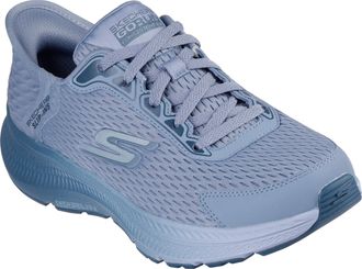 Skechers Womens Go Run Consistent 2.0 Cameroon Sneaker, Slate Textile/Blue Trim, 4 UK