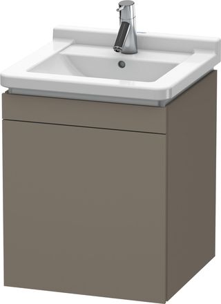 Duravit Duravit L-cube Mueble De Pared, 1 Puerta, Con Bisagra A La Izquierda, 460mm, Para Starck 3 030348, Color: Flanela Gris Seda Lacado Mate - Lc6168l9090