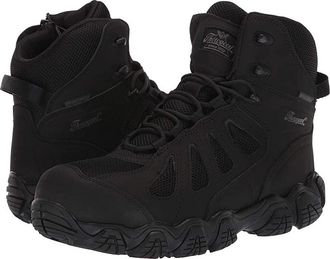 Thorogood 6 Crosstrex Side Zip Waterproof Comp Toe Mens Boots Black : 4 EE - Wide, Textile/Leather