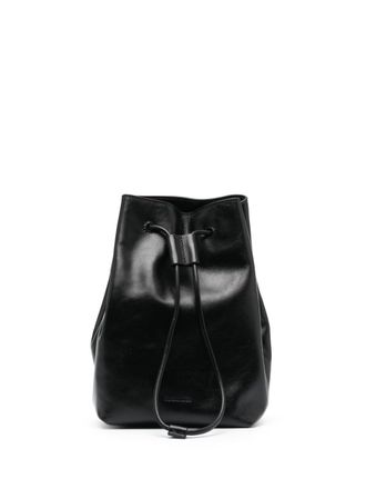 Jil Sander drawstring messenger bag - Black