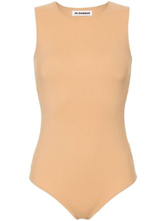 Jil Sander round-neck sleeveless bodysuit - Neutrals
