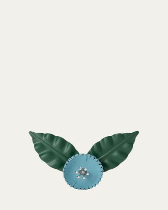 Loewe x Paulas Ibiza Leather Flower Pin