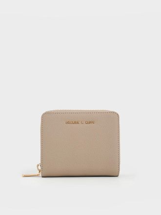 Charles & Keith Finley Zip-Around Small Wallet