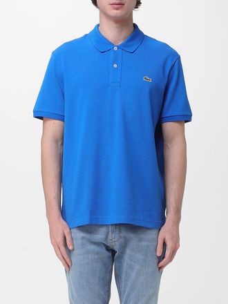 Lacoste Polo Shirt Men color Royal Blue