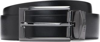 HUGO BOSS Elvio-U Riem - Heren - Riemen - Zwart - 100 CM - Leer - Accessoires